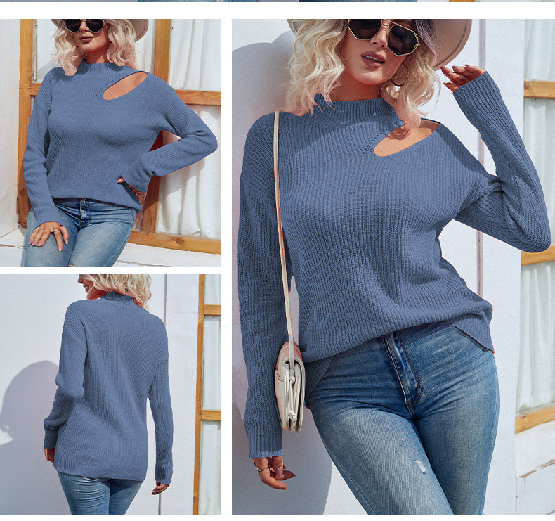 Fashion Knitted Pullover Sweaters for Women