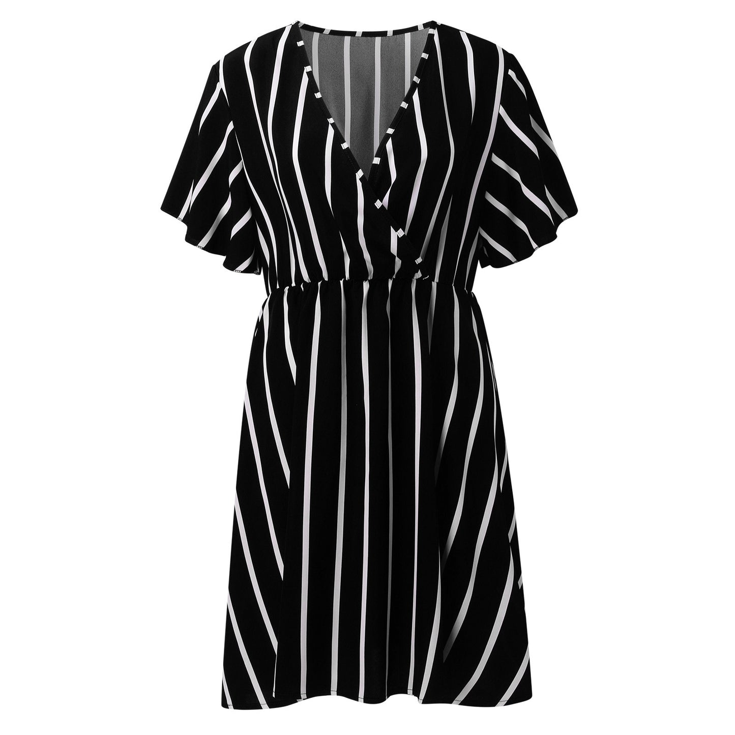 Casual Plus Sizes Boho Short Dresses