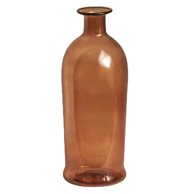 Bud Vase Glass Bottle Planter Terrariums Candlestick Holder Glass Vase for Home Decor Hydroponic Indoor Planters Flower Holder