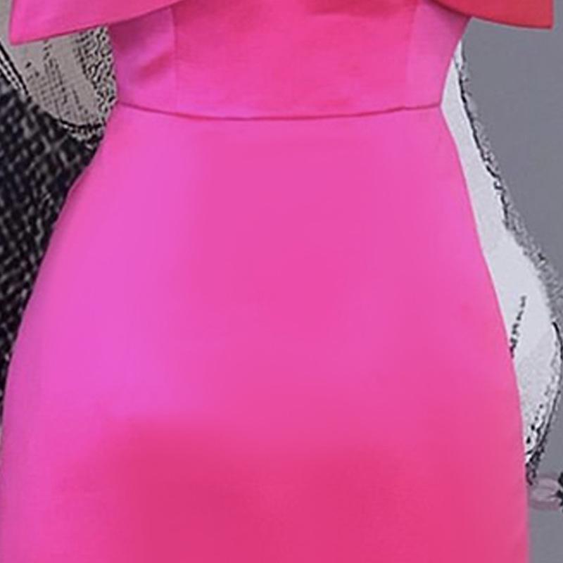 One Shoudler Sexy Mini Dresses-STYLEGOING