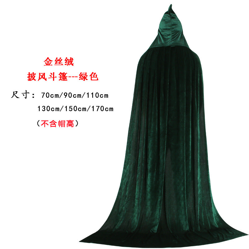 Halloween Cosplay Costuem Witch Party Capes