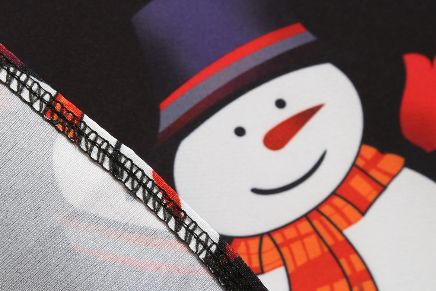 Women Vintage Christmas Snowmen Slim Waist Dresses-STYLEGOING