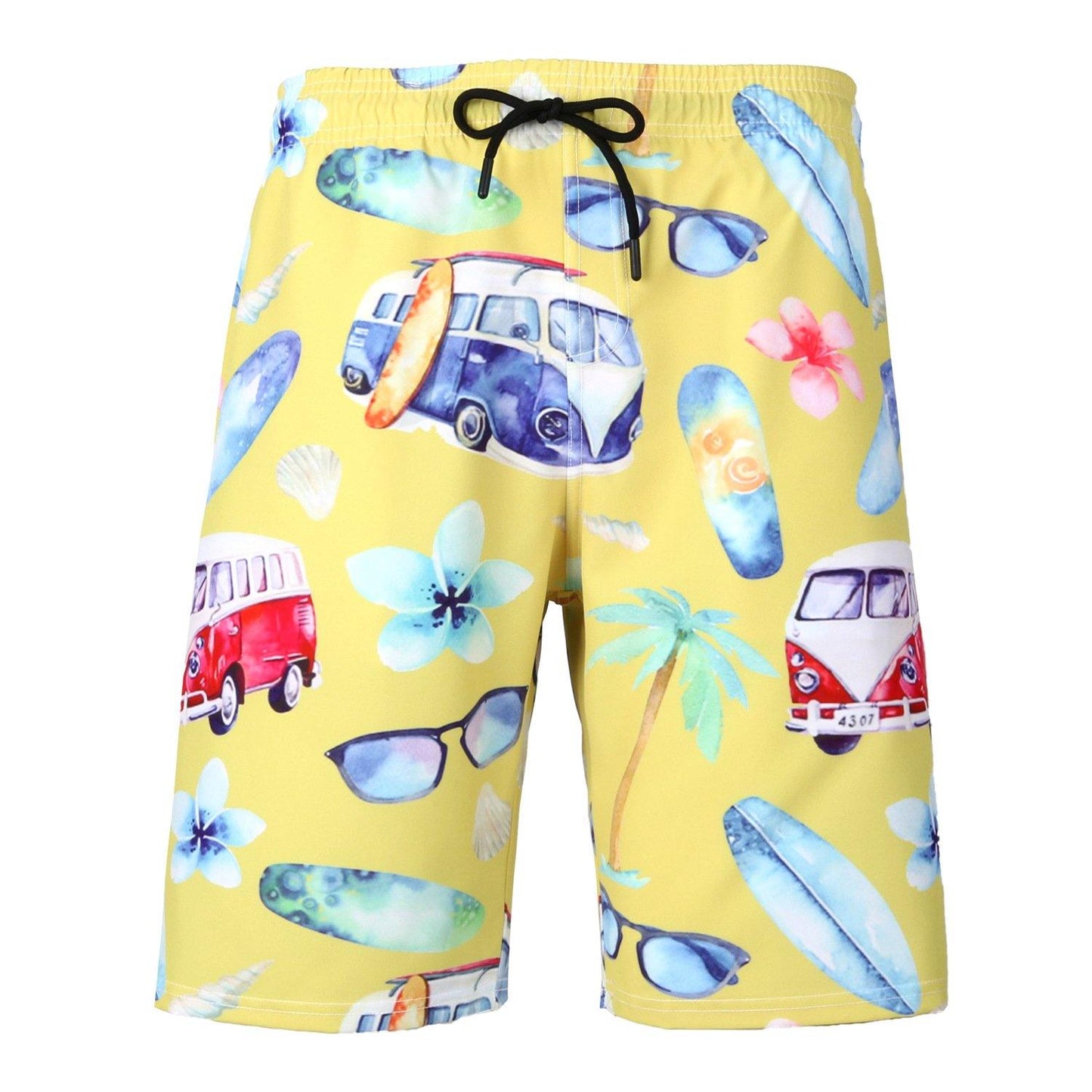 Men's Sumer Beach Quick Dry Clorful Shorts-STYLEGOING
