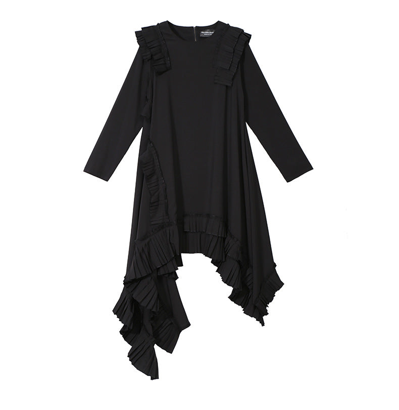Designed Irregular Long Dresses