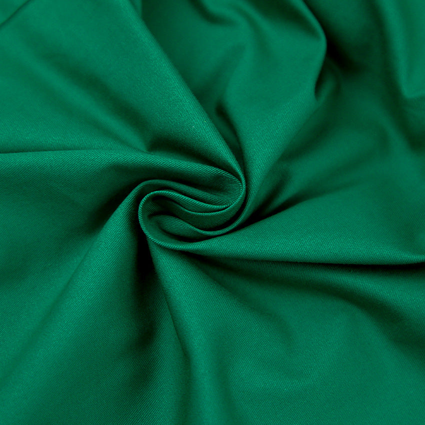 Sexy Summer Cotton Green Crop Tops and Pants Sets