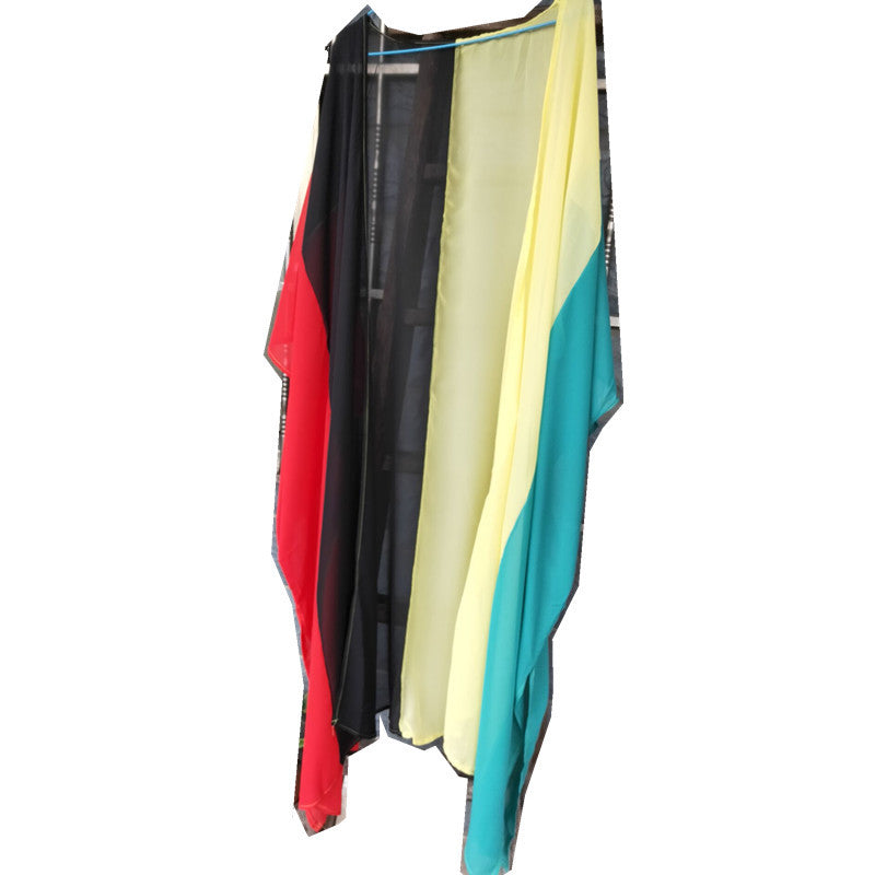 Colorful Chiffon Bikini Cover Up Dresses for Women