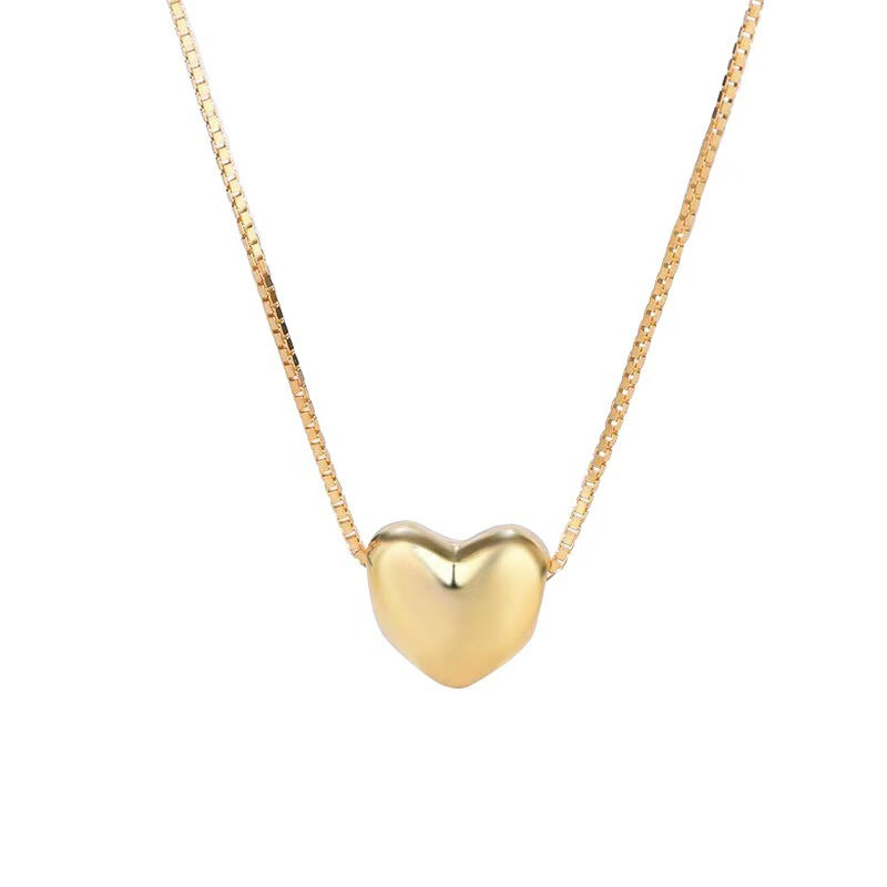 Fashion Sweetheart Shape Sliver Necklace for Women