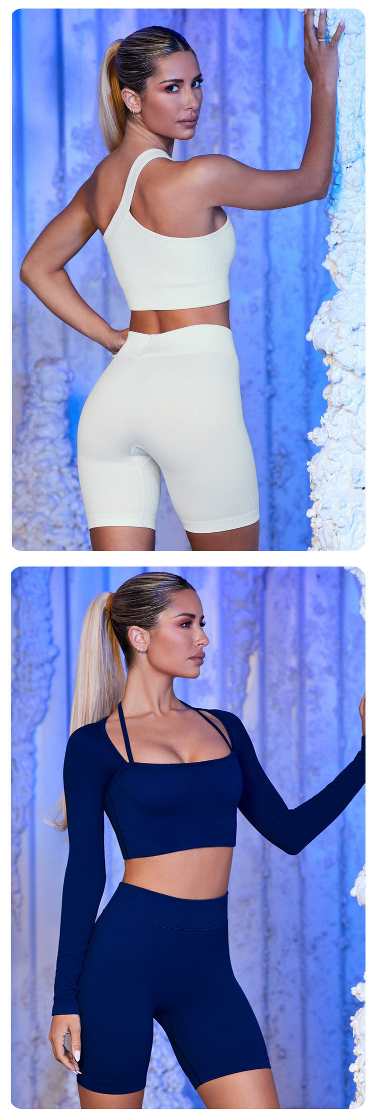 Sexy One Shoulder Bra & Short Yoga Pants