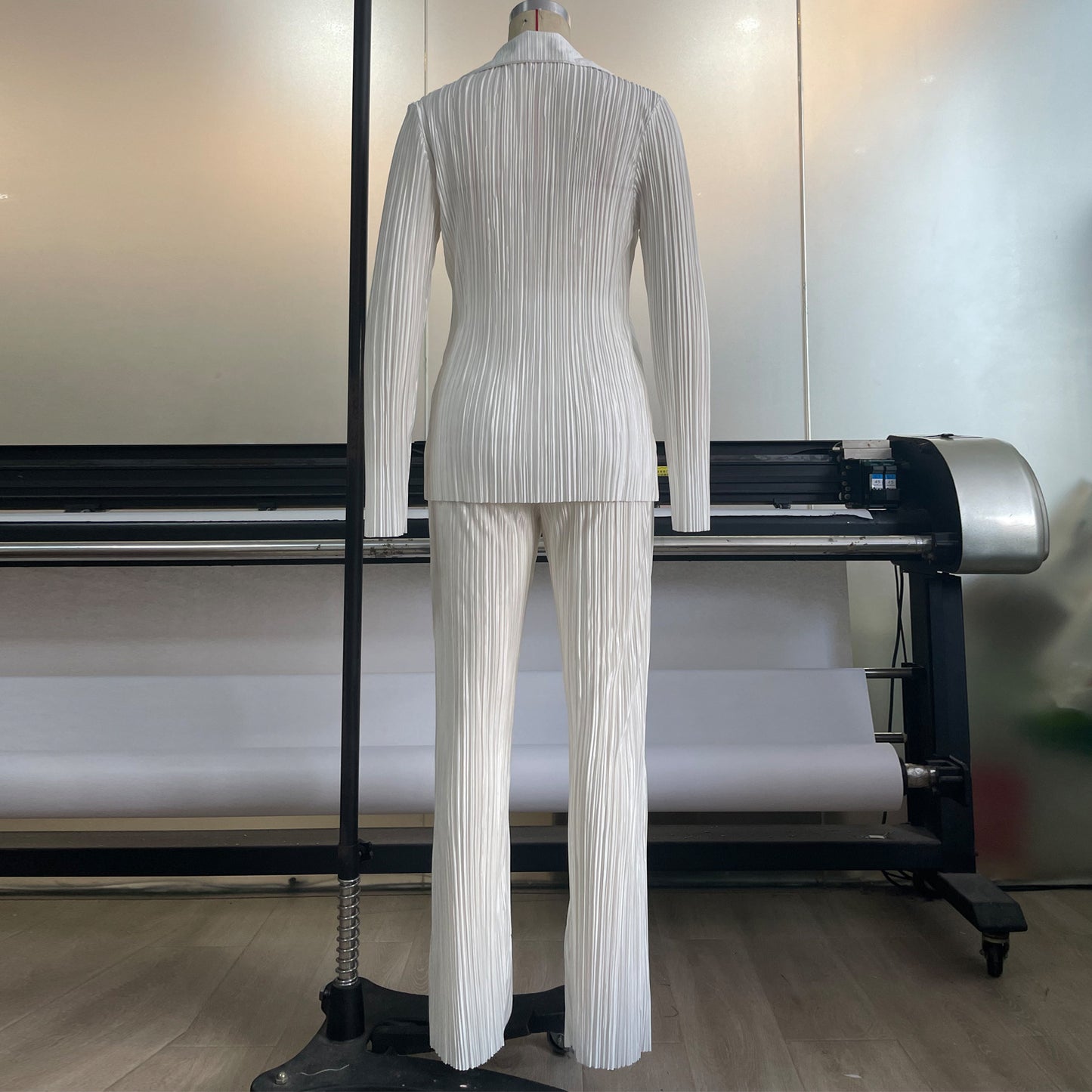 Casual Summer Long Sleeves Shirts and Pants Sleepwear