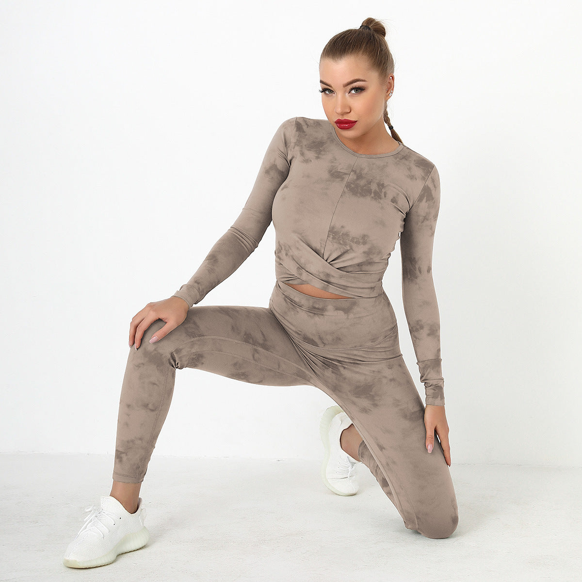 Sexy Elastic Air Breathable Sports Suits