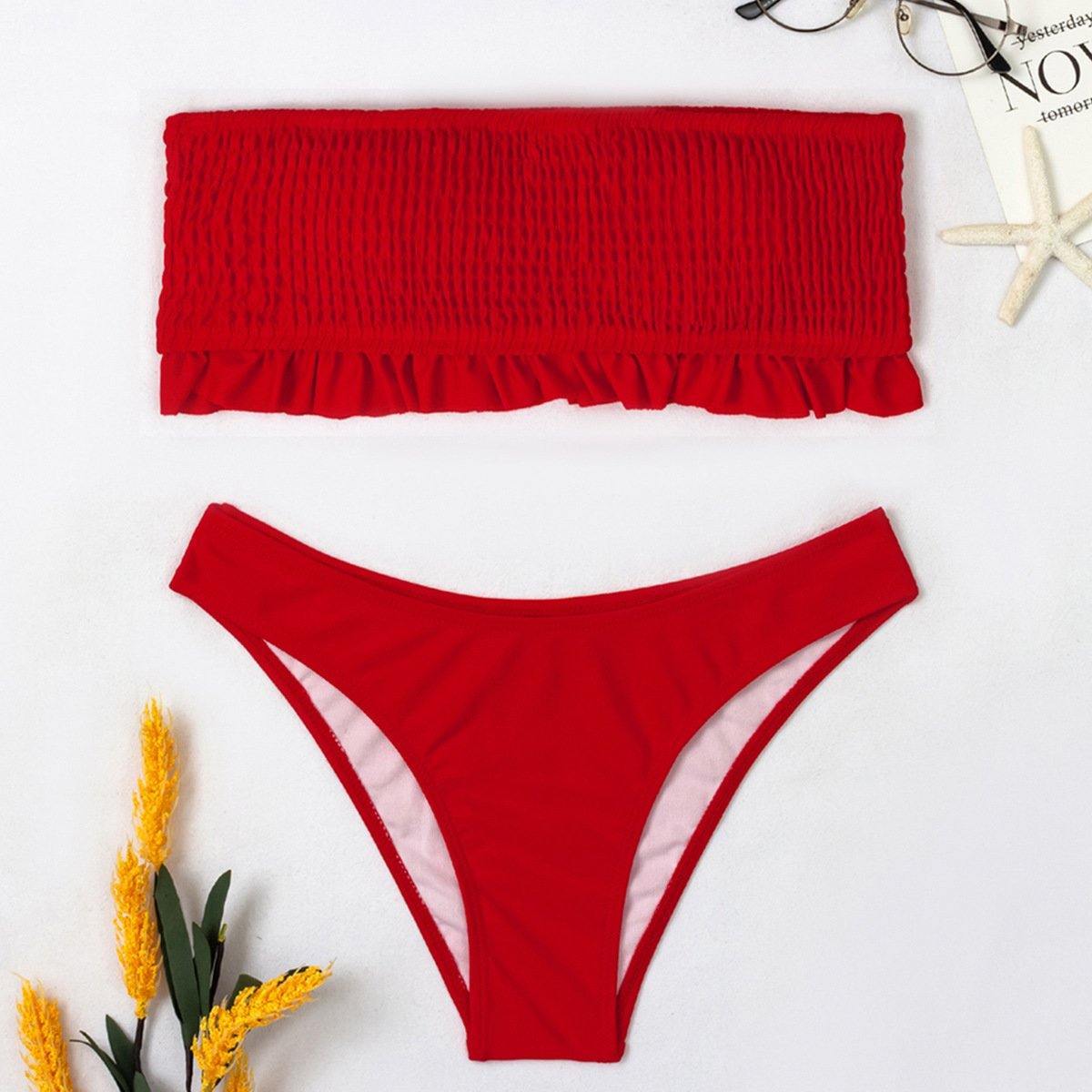 Sexy Strapless Summer Beach Bikini-STYLEGOING