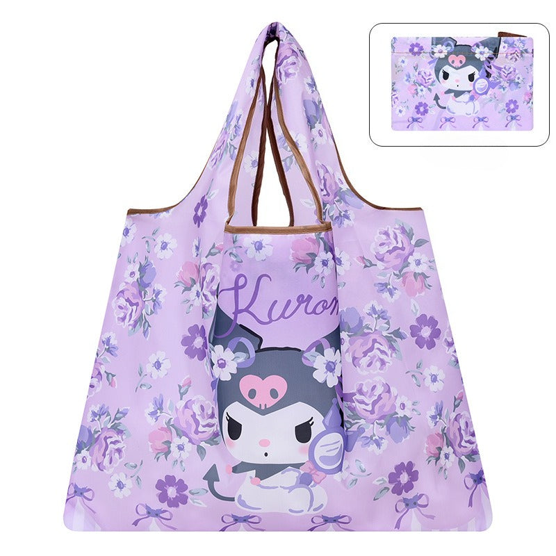 Cute Cartoon Foldable Shopping Bag