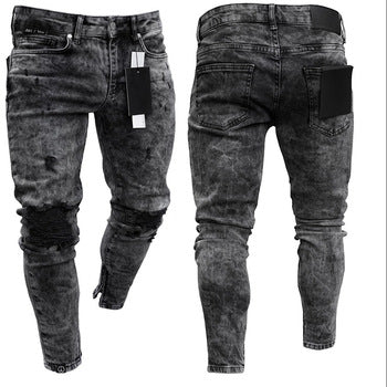 Casual Side Pockets Men Jeans