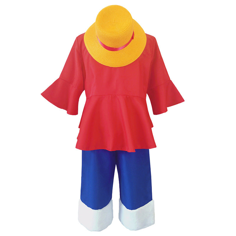 Anime One Piece COS The Second Generation Luffy Cosplay Costume