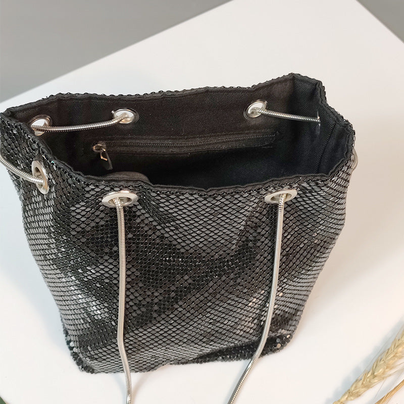Casual Summer Sequined Chains Shoulder Bags for Women