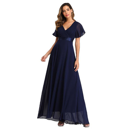 Elegant Chiffon Plus Sizes Bridesmaid Dresses