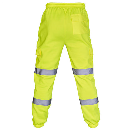 Fashion Silver Reflective Uniform Pants