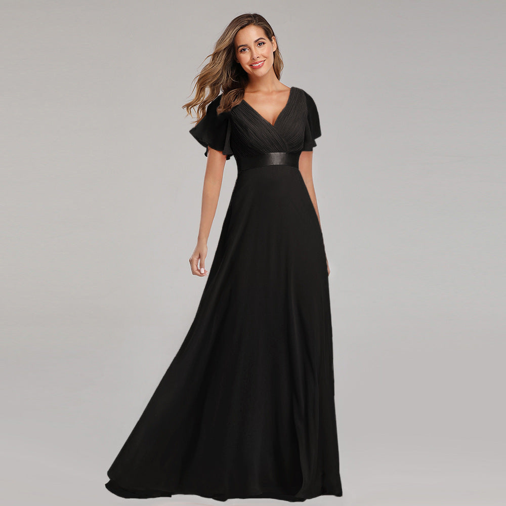 Elegant Chiffon Plus Sizes Bridesmaid Dresses