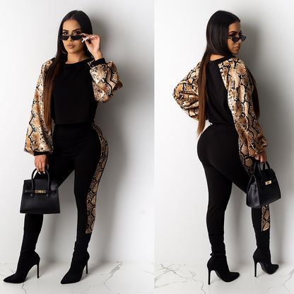 Fashion Camouflage Women Suits