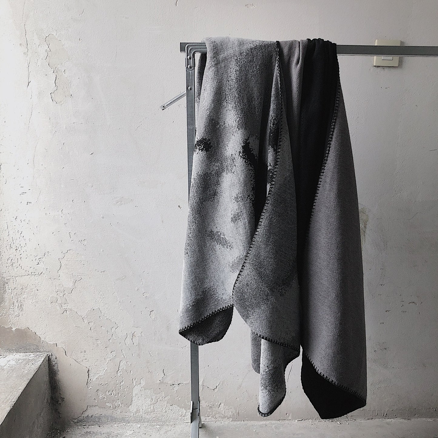 3 in 1 Faux Cashmere Black Warm Cloak Scarves