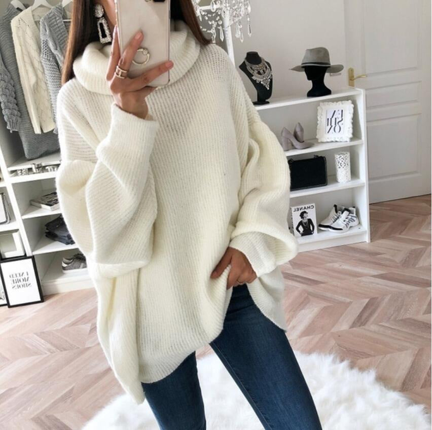 Casual Pullover Knitted Sweaters for Women