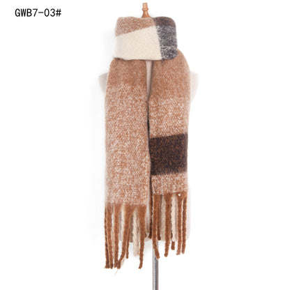 Casual Warm Thick Winter Scarves