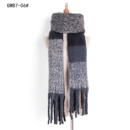 Casual Warm Thick Winter Scarves