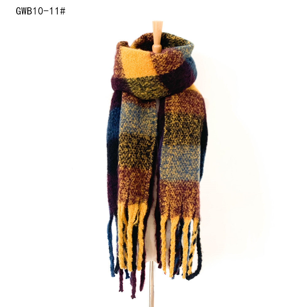 Casual Warm Thick Winter Scarves