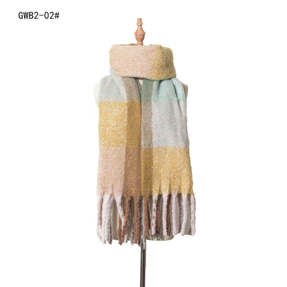 Casual Warm Thick Winter Scarves