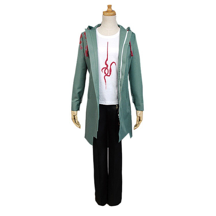 Danganronpa 2 Nagito Komaeda Windbreaker Cosplay Costumes Coats