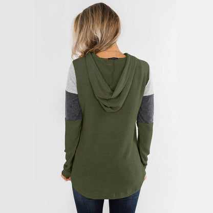 Leisure Loose Long Sleeves Hoodies for Women