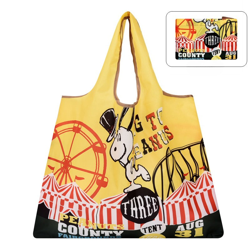 Cute Cartoon Foldable Shopping Bag