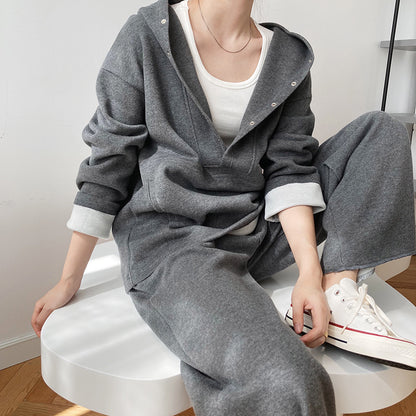 Fashion Women Hoodies and Pants Sports Suits