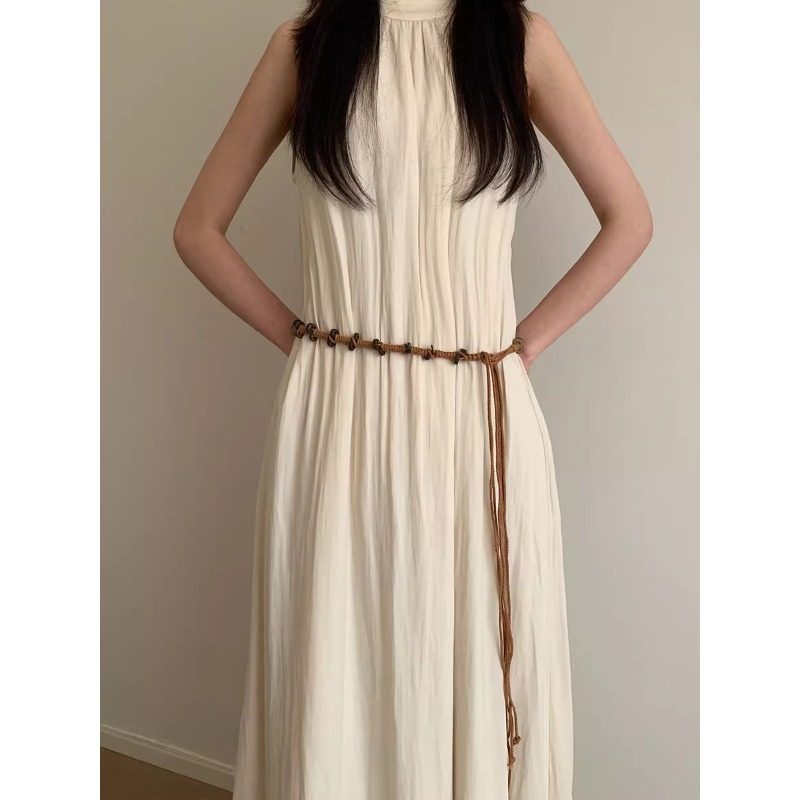 Bohemian Beaded Braided Belt For Dresses