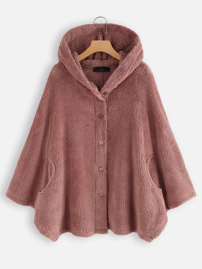 Women Plus Sizes Velvet Hoodies Coats