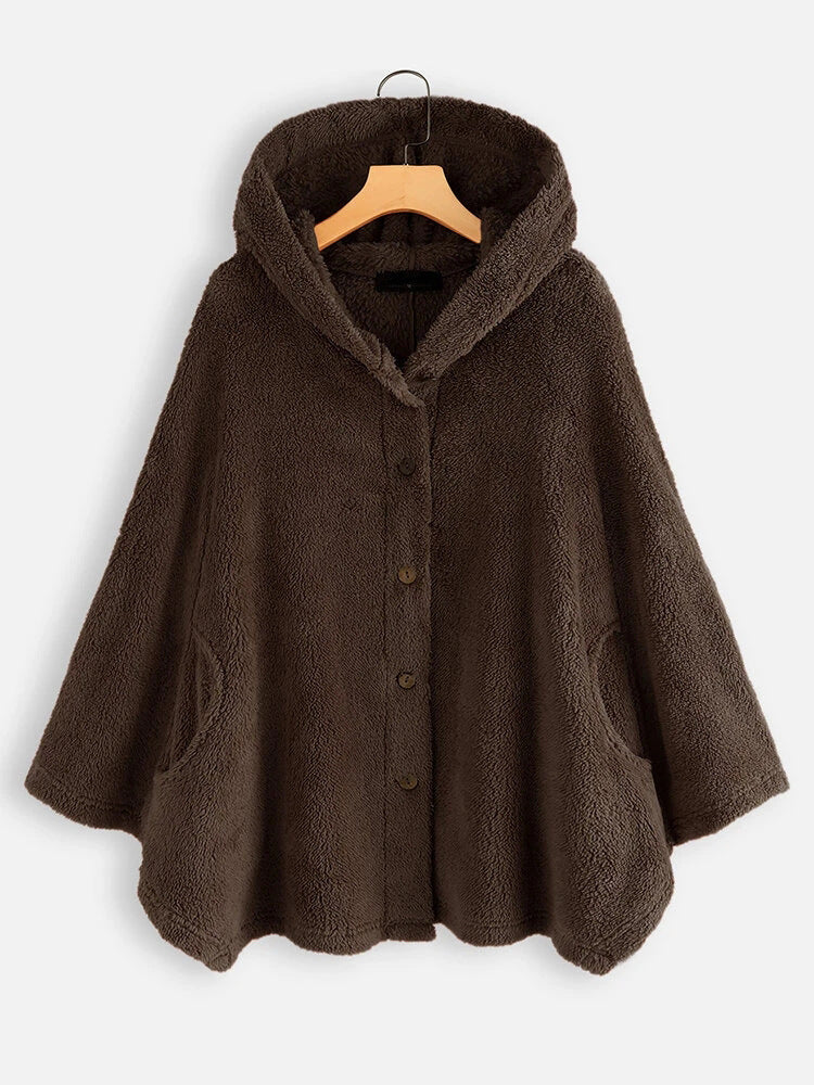 Women Plus Sizes Velvet Hoodies Coats