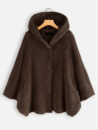 Women Plus Sizes Velvet Hoodies Coats