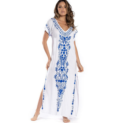 Casual Embroidery Summer Bikini Dresses