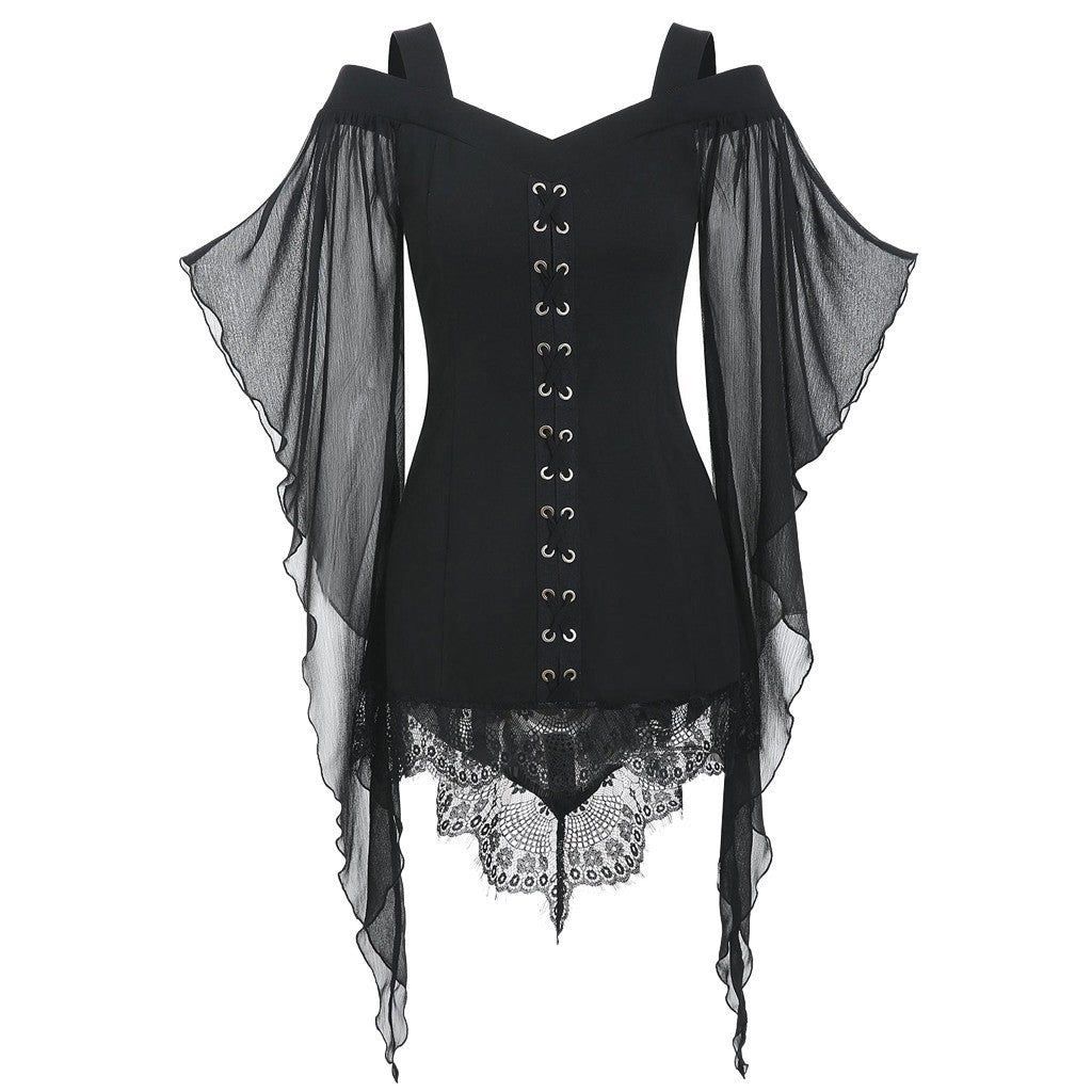 Fashion Irregular Gothic Tops