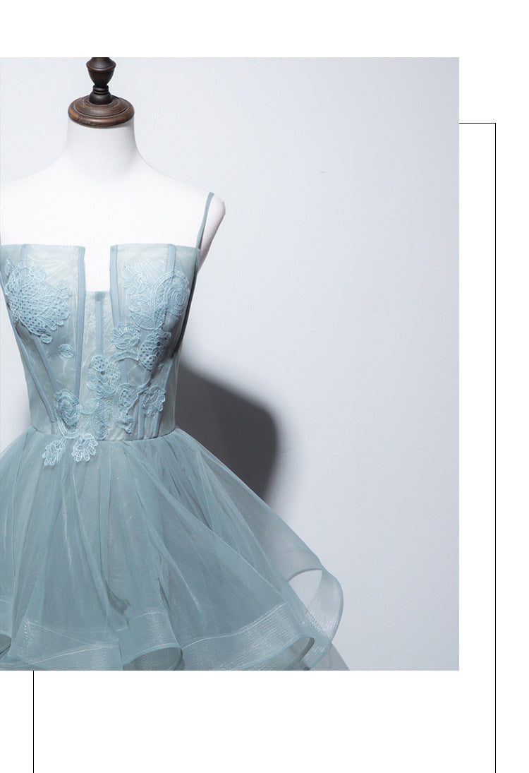 Light Green Strapless Ball Gown Party Dresses