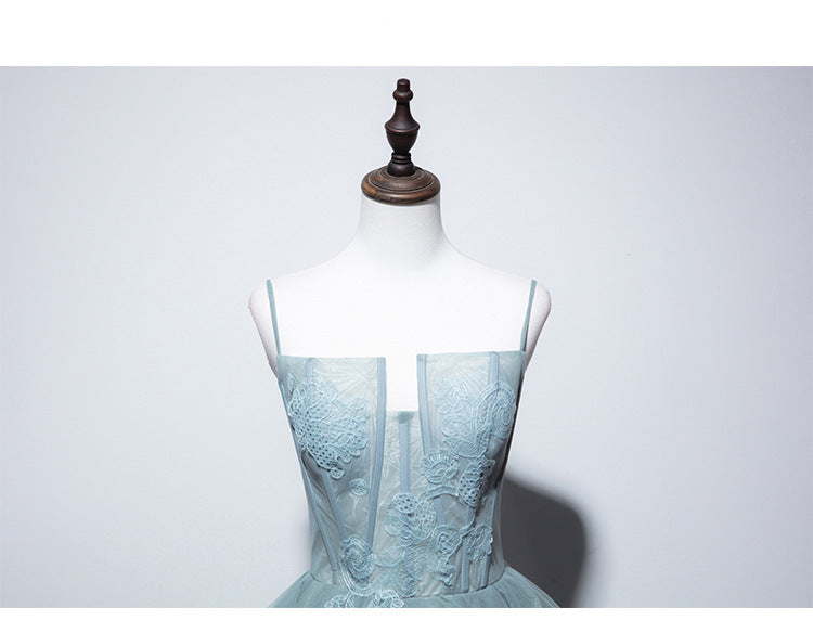 Light Green Strapless Ball Gown Party Dresses