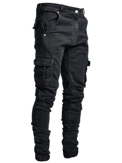 Casual Side Pockets Men Jeans