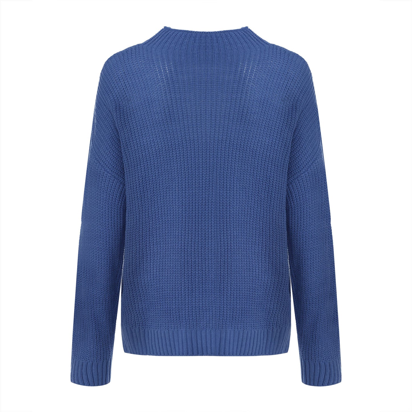 Fashion Women Knitted High Neck Sweaters