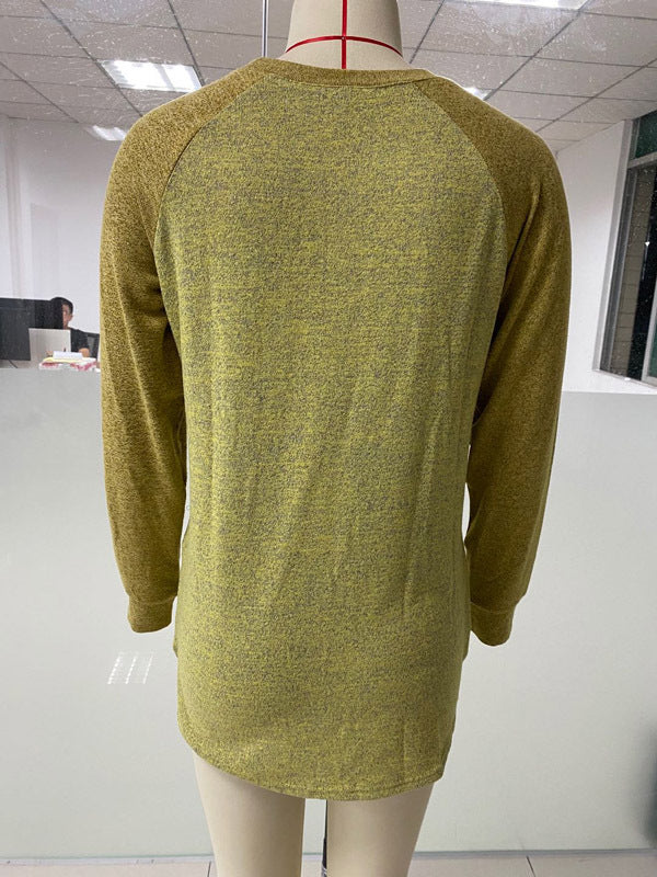 Casual Long Sleeves Pullover Shirts for Women