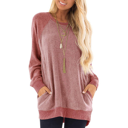 Casual Long Sleeves Pullover Shirts for Women