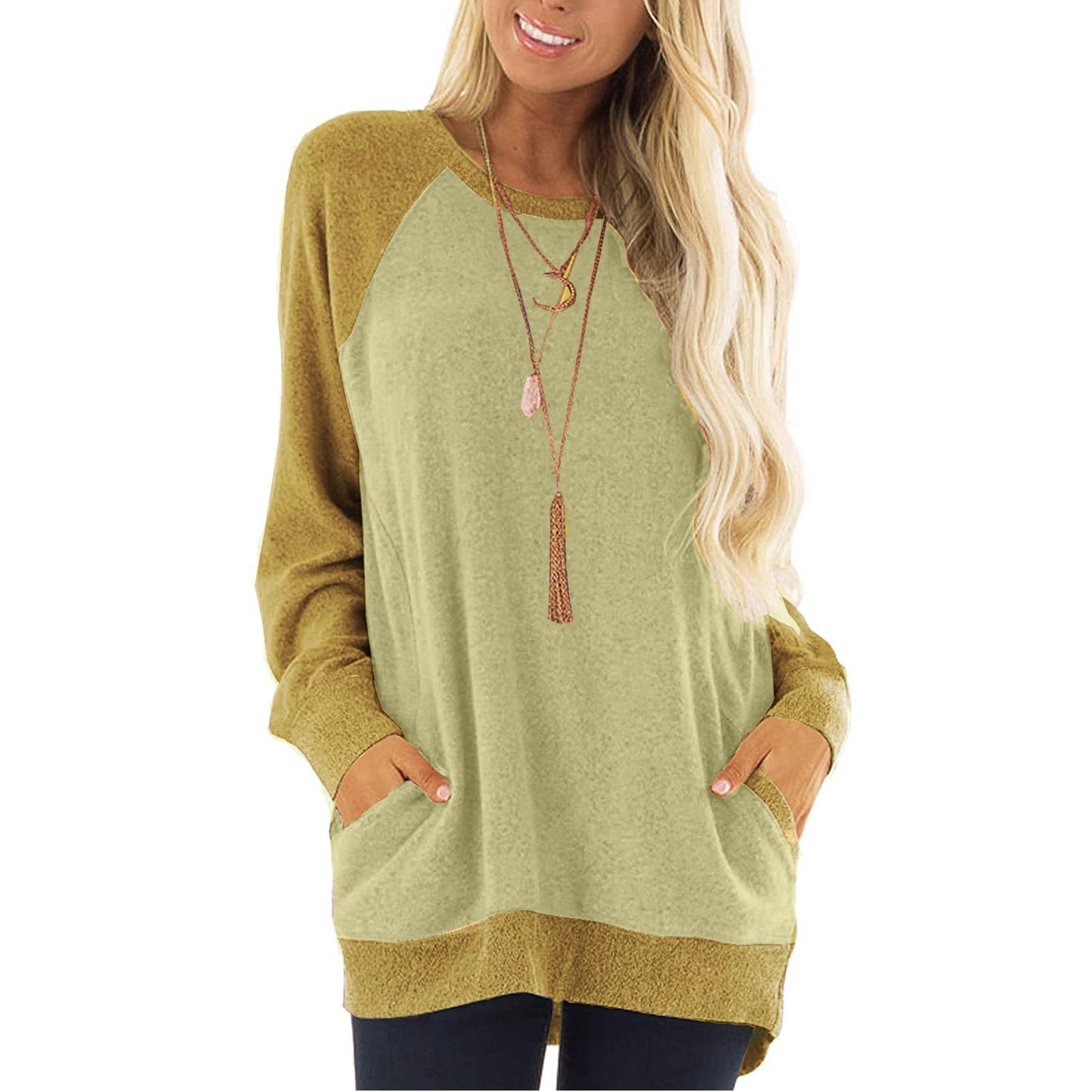 Casual Long Sleeves Pullover Shirts for Women