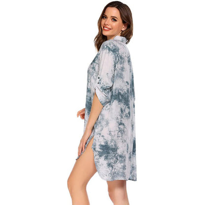 Summer Beach Chiffon Bikini Shirts