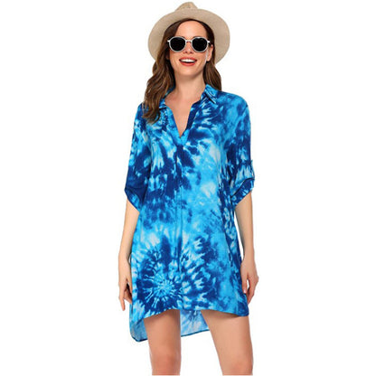 Summer Beach Chiffon Bikini Shirts