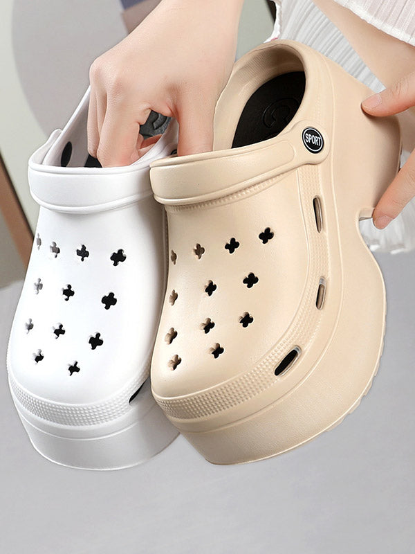 Hollow Crocs Sandals