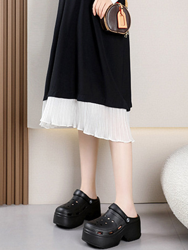 Hollow Crocs Sandals